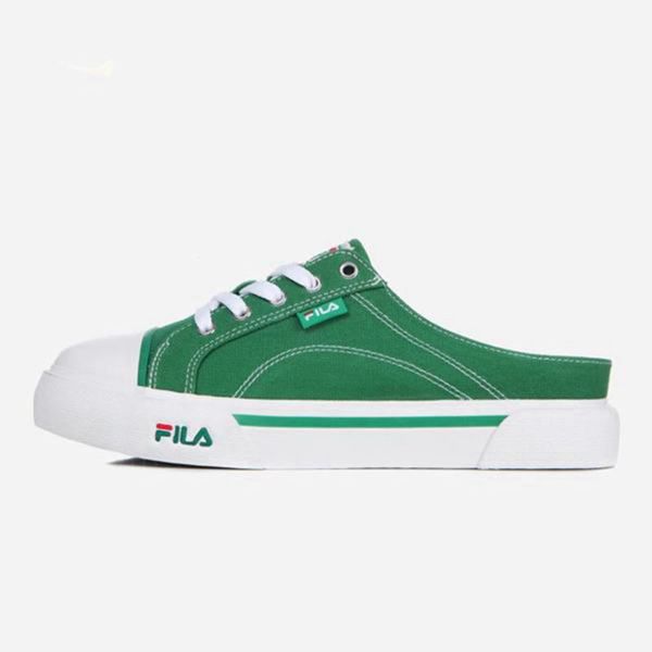 Fila Low Shoe Malaysia - Fila Como Mule For Women Green,PYVB-16905
